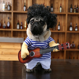 Pet Guitarist Costume